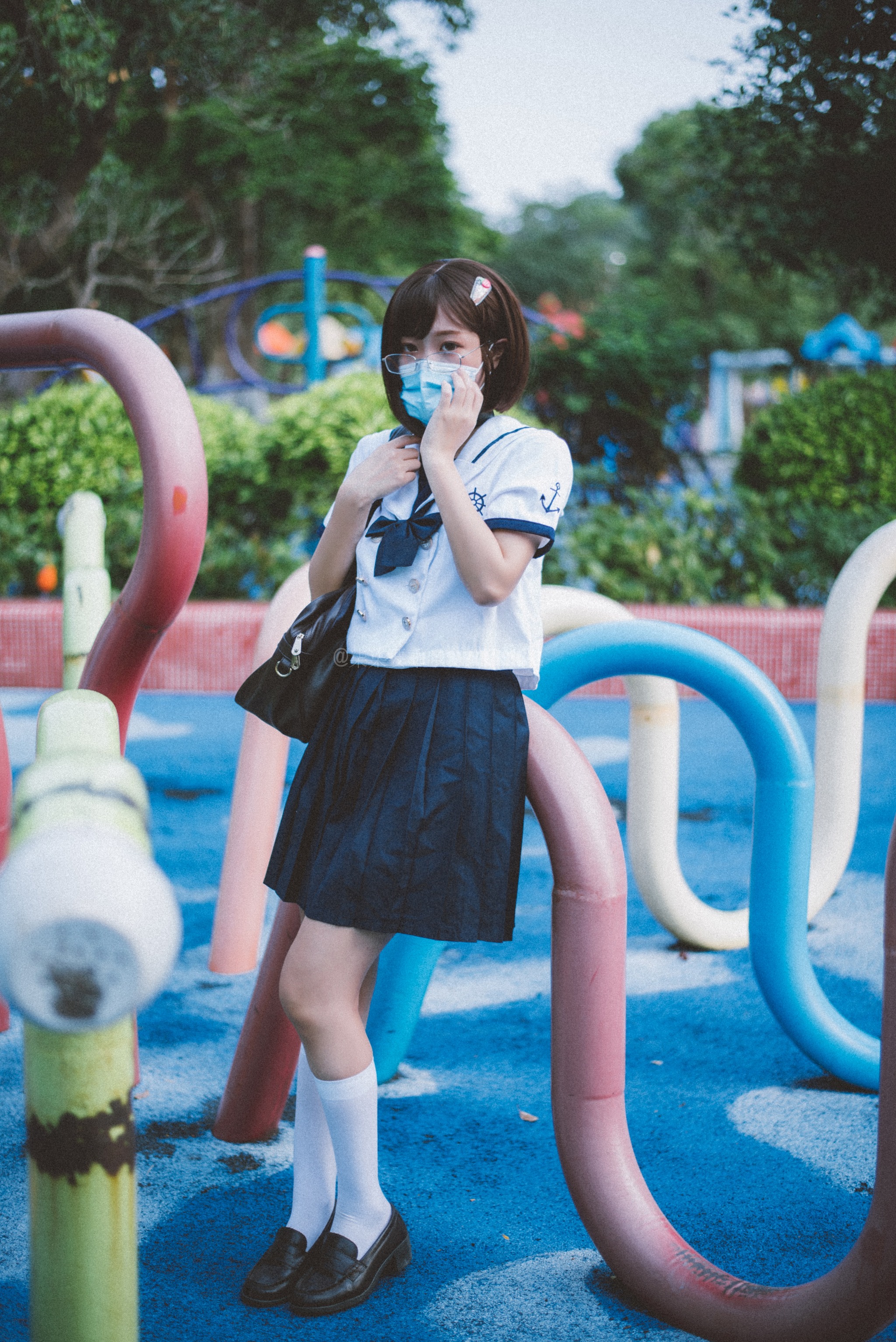 柒柒要乖哦 - NO.009 乐园JK[37P]-XikXak